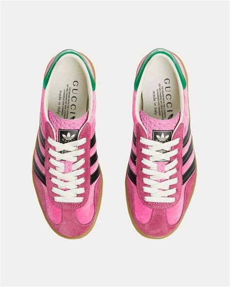 gazelle gucci viola|adidas x gucci gazelle low.